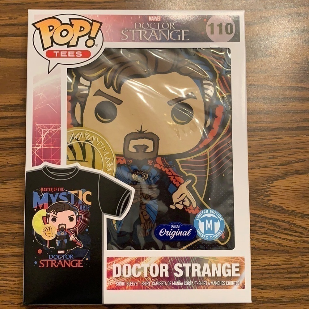 NIB Marvel Dr. Strange Pop Tee. Size M. Unisex.